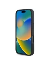 Hurtownia GSM - BMW BMHMP16L23RTPK Apple iPhone 16 Pro hardcase Semn din piele texturată pe jumătate și cerc MagSafe negru - BMW686 - {ean13} - Hurt
