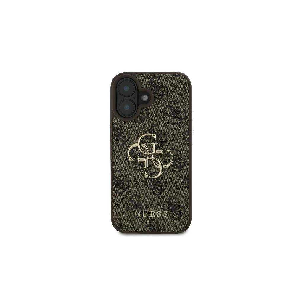 Hurtownia GSM - Etui Guess GUHCP16L4GMGBR Apple iPhone 16 Pro hardcase 4G Big Logo brązowy - GUE3476 - {ean13} - Hurt