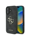Guess GUHCP16L4GMGGR Apple iPhone 16 Pro Hardcase 4G Big Logo schwarz - iPhone 16 Pro - Guess