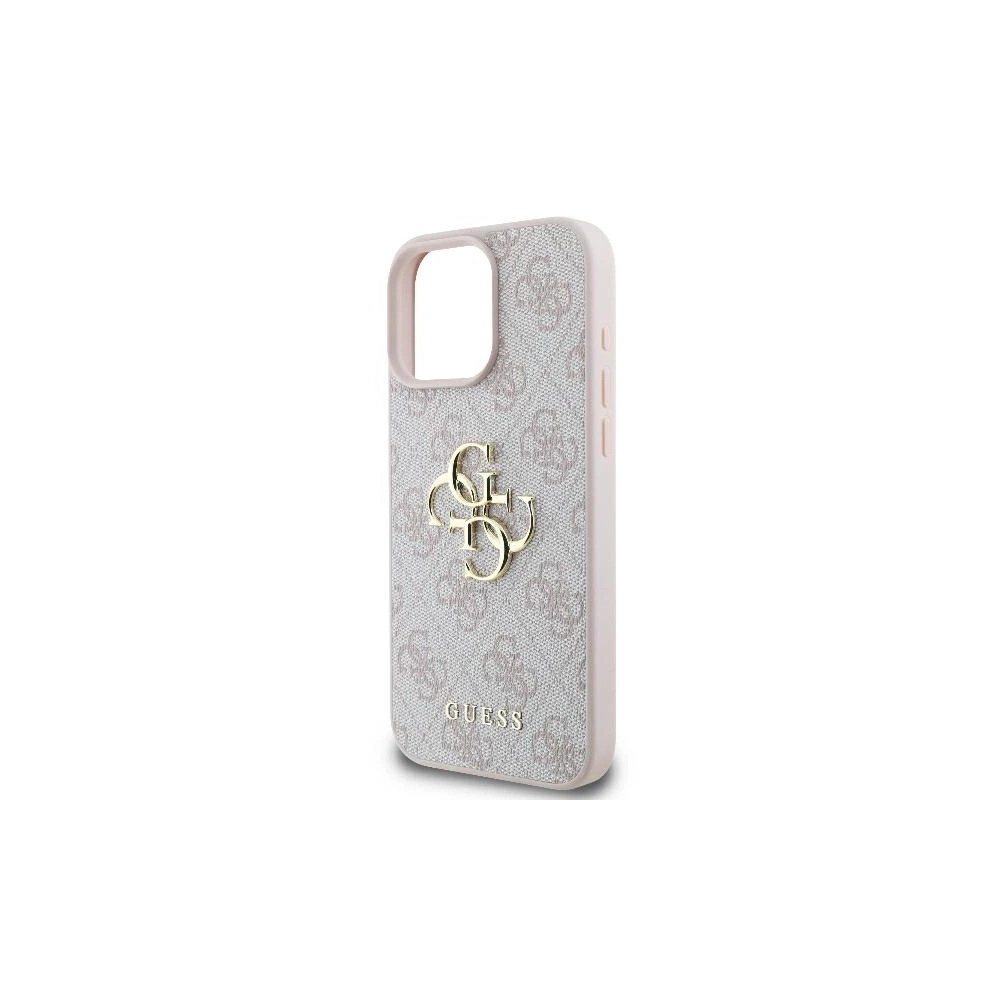 Hurtownia GSM - Guess GUHCP16L4GMGPI Apple iPhone 16 Pro hardcase 4G Big Logo růžové - GUE3478 - {ean13} - Hurt
