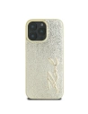 Hurtownia GSM - Karl Lagerfeld KLHCP16LPFMFBKMD Apple iPhone 16 Pro hardcase Metal Signature zlatý - KLD2136 - {ean13} - Hurt
