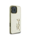 Hurtownia GSM - Karl Lagerfeld KLHCP16LPFMFBKMD Apple iPhone 16 Pro hardcase Metal Signature zlatý - KLD2136 - {ean13} - Hurt