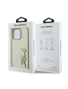Hurtownia GSM - Karl Lagerfeld KLHCP16LPFMFBKMD Apple iPhone 16 Pro hardcase Metal Signature zlatý - KLD2136 - {ean13} - Hurt