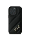 Hurtownia GSM - Karl Lagerfeld KLHCP16LPQDSMGK Apple iPhone 16 Pro Hardcase Quilted Signature schwarz - KLD2137 - {ean13} - Hurt