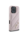 Hurtownia GSM - Karl Lagerfeld KLHCP16LPQDSMGP Apple iPhone 16 Pro Hardcase Quilted Signature rosa - KLD2138 - {ean13} - Hurt