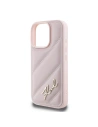 Hurtownia GSM - Karl Lagerfeld KLHCP16LPQDSMGP Apple iPhone 16 Pro Hardcase Quilted Signature rosa - KLD2138 - {ean13} - Hurt