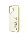 Hurtownia GSM - Etui Karl Lagerfeld KLHCP16SPFMFBKMD Apple iPhone 16 hardcase Metal Signature złoty - KLD2139 - {ean13} - Hurt