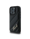 Hurtownia GSM - Karl Lagerfeld KLHCP16XPQDSMGK Apple iPhone 16 Pro Max hardcase Quilted Signature negru - KLD2140 - {ean13} - Hurt