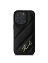 Hurtownia GSM - Karl Lagerfeld KLHCP16XPQDSMGK Apple iPhone 16 Pro Max hardcase Quilted Signature negru - KLD2140 - {ean13} - Hurt