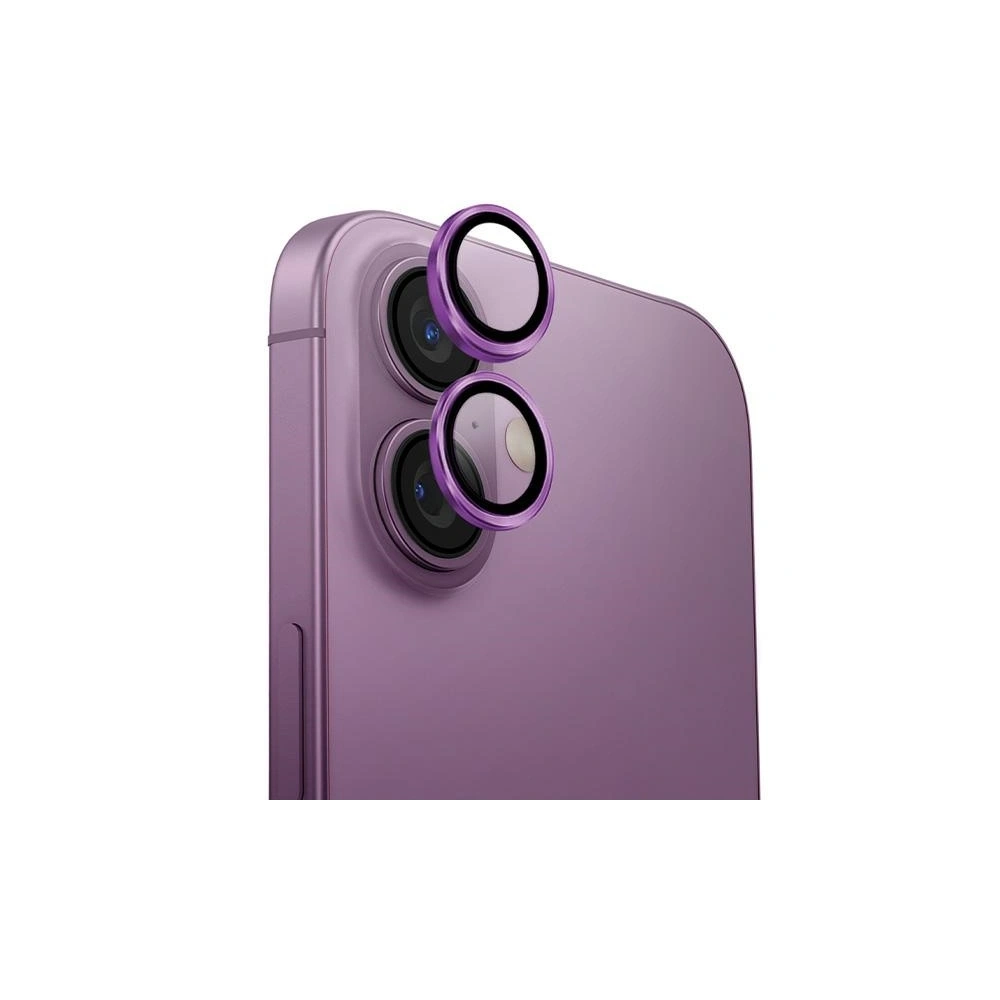Hurtownia GSM - Szkło na obiektyw aparatu UNIQ Optix Aluminium Camera Lens Protector Apple iPhone 16 / 16 Plus grape pink - UNIQ1197 - {ean13} - Hurt