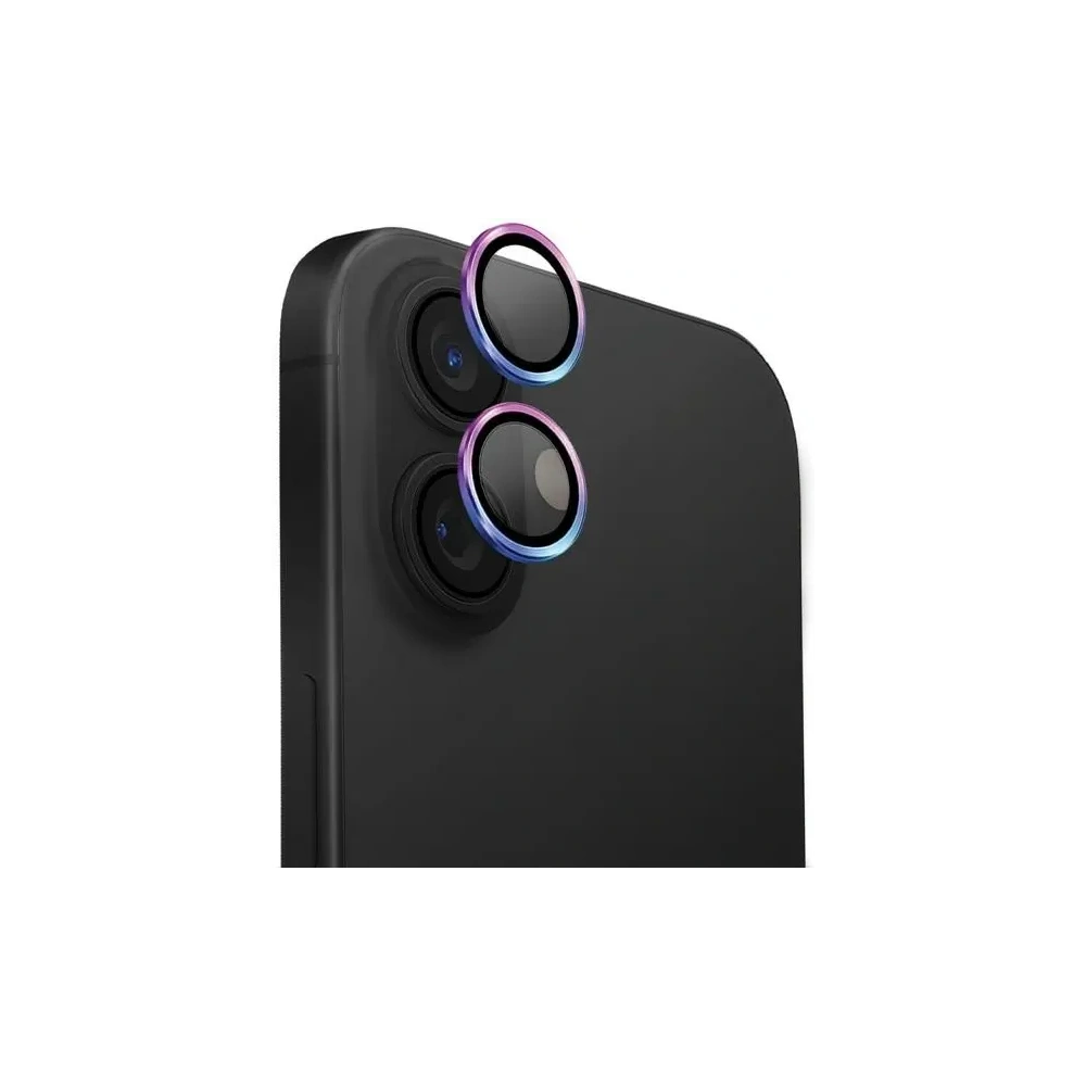 Hurtownia GSM - Szkło na obiektyw aparatu UNIQ Optix Aluminium Camera Lens Protector Apple iPhone 16 / 16 Plus iridescent - UNIQ1198 - {ean13} - Hurt