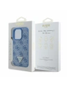 Hurtownia GSM - Guess GUHCP16LP4TDPB Apple iPhone 16 Pro Hardcase Leder 4G Triangle Strass MagSafe blau - GUE3481 - {ean13} - Hurt