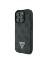 Hurtownia GSM - Guess GUHCP16LP4TDPK Apple iPhone 16 Pro Hardcase Leder 4G Triangle Strass MagSafe schwarz - GUE3482 - {ean13} - Hurt