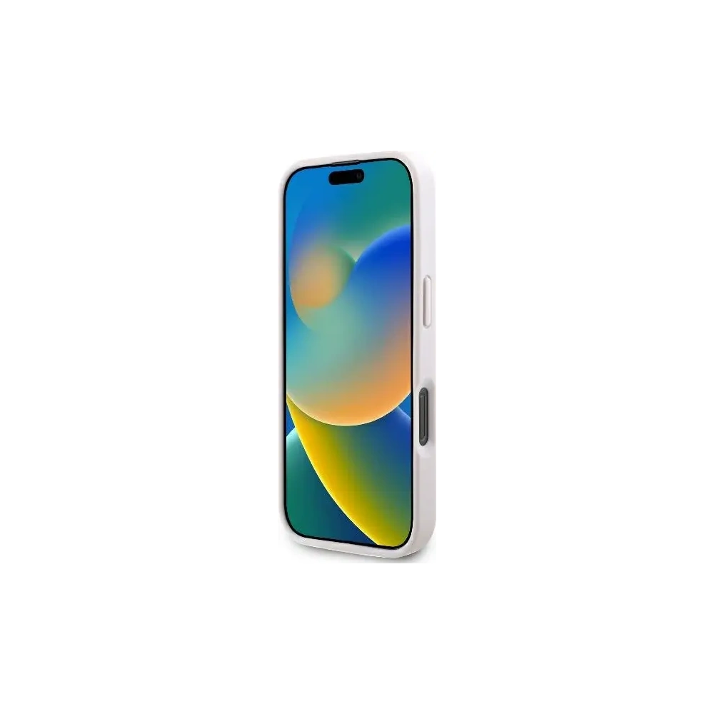 Hurtownia GSM - Guess GUHCP16LP4TDPP Apple iPhone 16 Pro kemény tok Bőr 4G Triangle Strass MagSafe rózsaszín - GUE3483 - {ean13} - Hurt