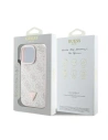Hurtownia GSM - Guess GUHCP16LP4TDPP Apple iPhone 16 Pro kemény tok Bőr 4G Triangle Strass MagSafe rózsaszín - GUE3483 - {ean13} - Hurt