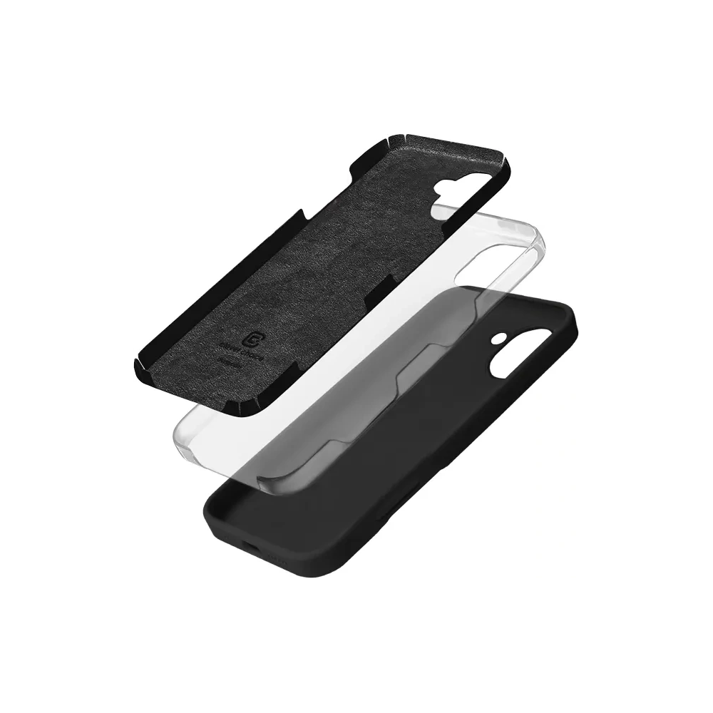 Hurtownia GSM - Etui Crong Color Cover Apple iPhone 16 (czarny) - CRG807 - {ean13} - Hurt