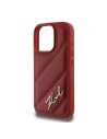 Hurtownia GSM - Karl Lagerfeld KLHCP16XPQDSMGR Apple iPhone 16 Pro Max kemény tok Quilted Signature piros - KLD2141 - {ean13} - Hurt