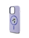 Hurtownia GSM - Karl Lagerfeld KLHMP14XSCMKCRHU Apple iPhone 14 Pro Max Hartschale Silikon Karl&Choupette Köpfe Ring MagSafe purpurrot - KLD2142 - {ean13} - Hurt