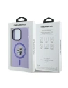 Hurtownia GSM - Karl Lagerfeld KLHMP14XSCMKCRHU Apple iPhone 14 Pro Max kemény tok Szilikon Karl&Choupette Heads Gyűrű MagSafe lila - KLD2142 - {ean13} - Hurt