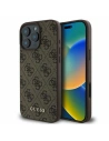 Caz Guess GUHCP16LG4GFBR carcasă dură Apple iPhone 16 Pro 4G Clasic maro - iPhone 16 Pro - Guess