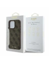 Hurtownia GSM - Fall Guess GUHCP16LG4GFBR Apple iPhone 16 Pro Hardcase 4G Klassisch Braun - GUE3485 - {ean13} - Hurt