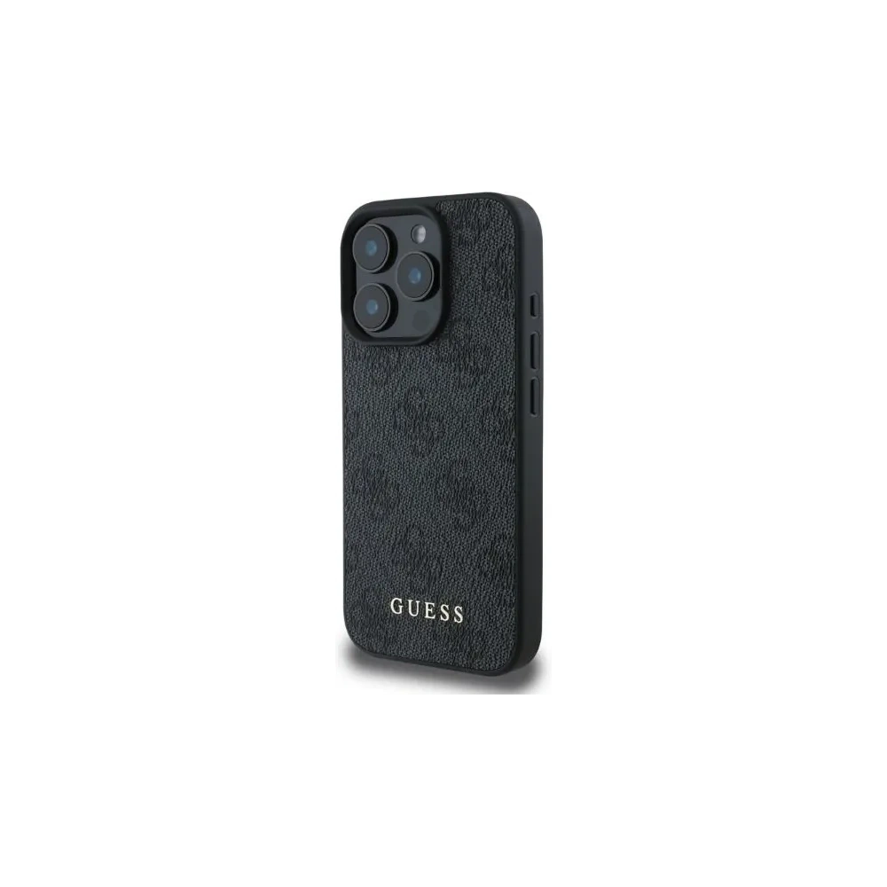 Hurtownia GSM - Fall Guess GUHCP16LG4GFGR Apple iPhone 16 Pro Hardcase 4G Klassisch Schwarz - GUE3486 - {ean13} - Hurt