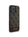 Hurtownia GSM - Fall Guess GUHCP16LG4GLBR Apple iPhone 16 Pro Hardcase 4G Unterstreifen braun - GUE3489 - {ean13} - Hurt