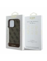 Hurtownia GSM - Fall Guess GUHCP16LG4GLBR Apple iPhone 16 Pro Hardcase 4G Unterstreifen braun - GUE3489 - {ean13} - Hurt