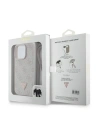 Hurtownia GSM - Eset Guess GUHCP16LP4TDSCPP Apple iPhone 16 Pro kemény tok Bőr Fém Logó Strassz Crossbody rózsaszín - GUE3495 - {ean13} - Hurt