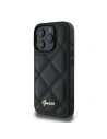 Hurtownia GSM - Fall Guess GUHCP16LPSQSQSK Apple iPhone 16 Pro Hartschale Ge quiltetes Metall-Logo schwarz - GUE3497 - {ean13} - Hurt