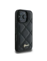 Hurtownia GSM - Fall Guess GUHCP16LPSQSQSK Apple iPhone 16 Pro Hartschale Ge quiltetes Metall-Logo schwarz - GUE3497 - {ean13} - Hurt