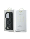 Hurtownia GSM - Eset Guess GUHCP16LPSQSQSK Apple iPhone 16 Pro kemény tok Steppelt Fém Logó fekete - GUE3497 - {ean13} - Hurt