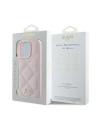 Hurtownia GSM - Fall Guess GUHCP16LPSQSQSP Apple iPhone 16 Pro Hardcase Quilted Metal Logo pink - GUE3498 - {ean13} - Hurt