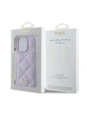 Wholesale Case Guess GUHCP16LPSQSQSU Apple iPhone 16 Pro hardcase Quilted Metal Logo light purple - GUE3499 - {ean13} - Hurt