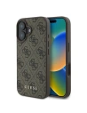 Case Guess GUHCP16MG4GFBR Apple iPhone 16 Plus hardcase 4G Classic brown - iPhone 16 Plus - Guess