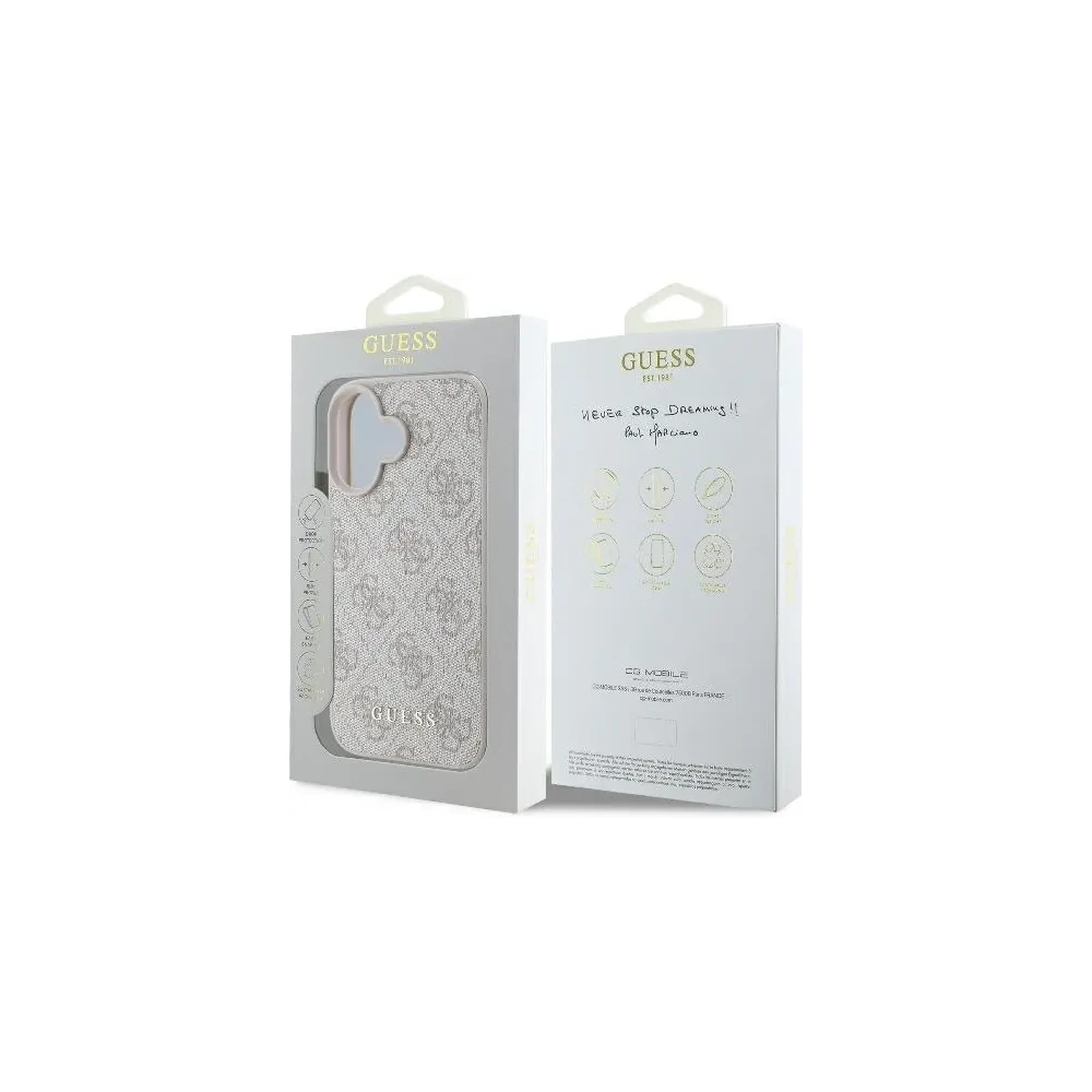 Hurtownia GSM - Eset Guess GUHCP16MG4GFPI Apple iPhone 16 Plus kemény tok 4G Klasszikus rózsaszín - GUE3503 - {ean13} - Hurt