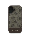 Hurtownia GSM - Eset Guess GUHCP16MG4GLBR Apple iPhone 16 Plus keménytok 4G Alsó Csík barna - GUE3504 - {ean13} - Hurt