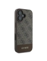 Hurtownia GSM - Eset Guess GUHCP16MG4GLBR Apple iPhone 16 Plus keménytok 4G Alsó Csík barna - GUE3504 - {ean13} - Hurt