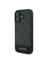 Hurtownia GSM - Eset Guess GUHCP16MG4GLGR Apple iPhone 16 Plus keménytok 4G Alsó Csík szürke - GUE3505 - {ean13} - Hurt