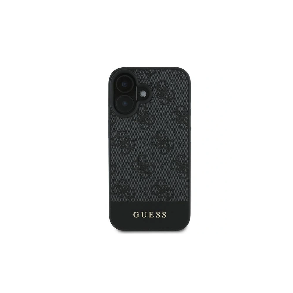 Hurtownia GSM - Eset Guess GUHCP16MG4GLGR Apple iPhone 16 Plus keménytok 4G Alsó Csík szürke - GUE3505 - {ean13} - Hurt