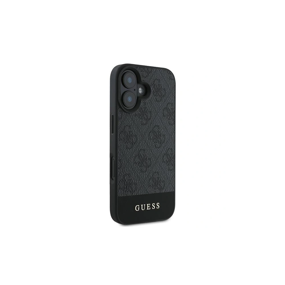 Hurtownia GSM - Eset Guess GUHCP16MG4GLGR Apple iPhone 16 Plus keménytok 4G Alsó Csík szürke - GUE3505 - {ean13} - Hurt