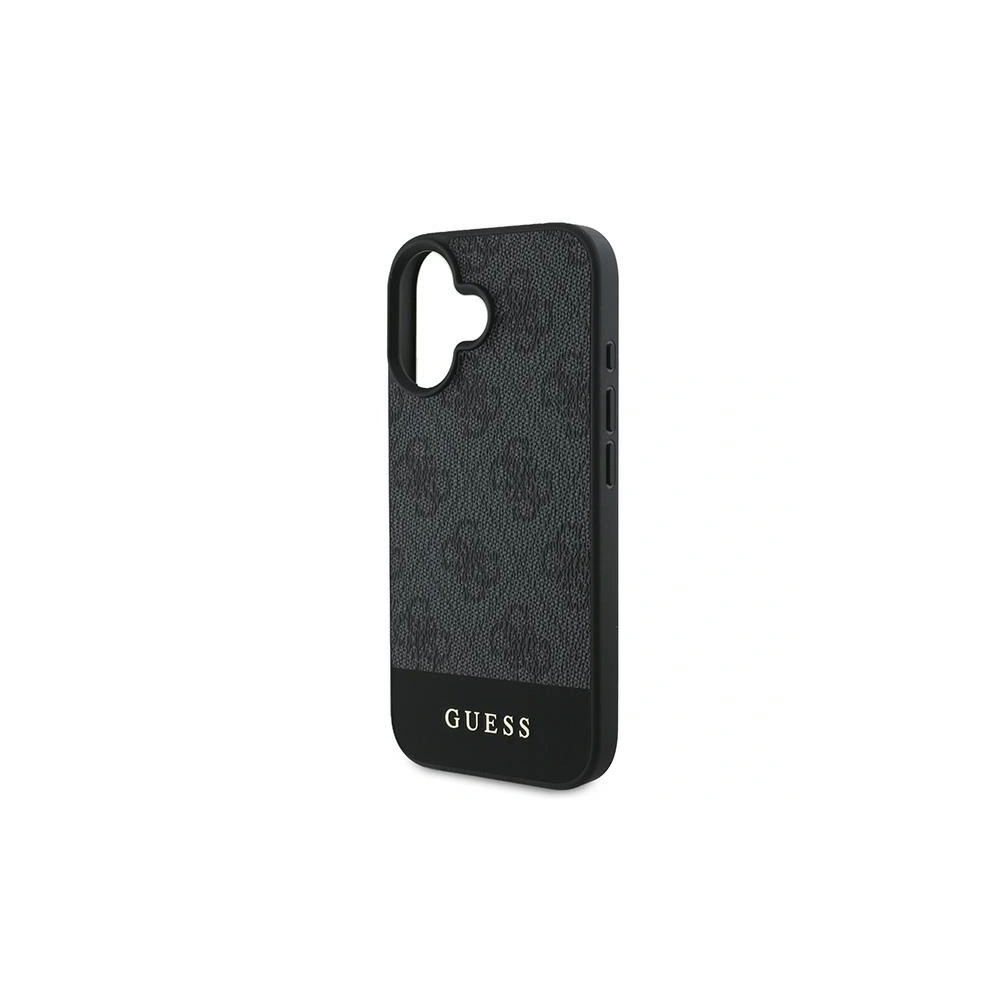Hurtownia GSM - Eset Guess GUHCP16MG4GLGR Apple iPhone 16 Plus keménytok 4G Alsó Csík szürke - GUE3505 - {ean13} - Hurt