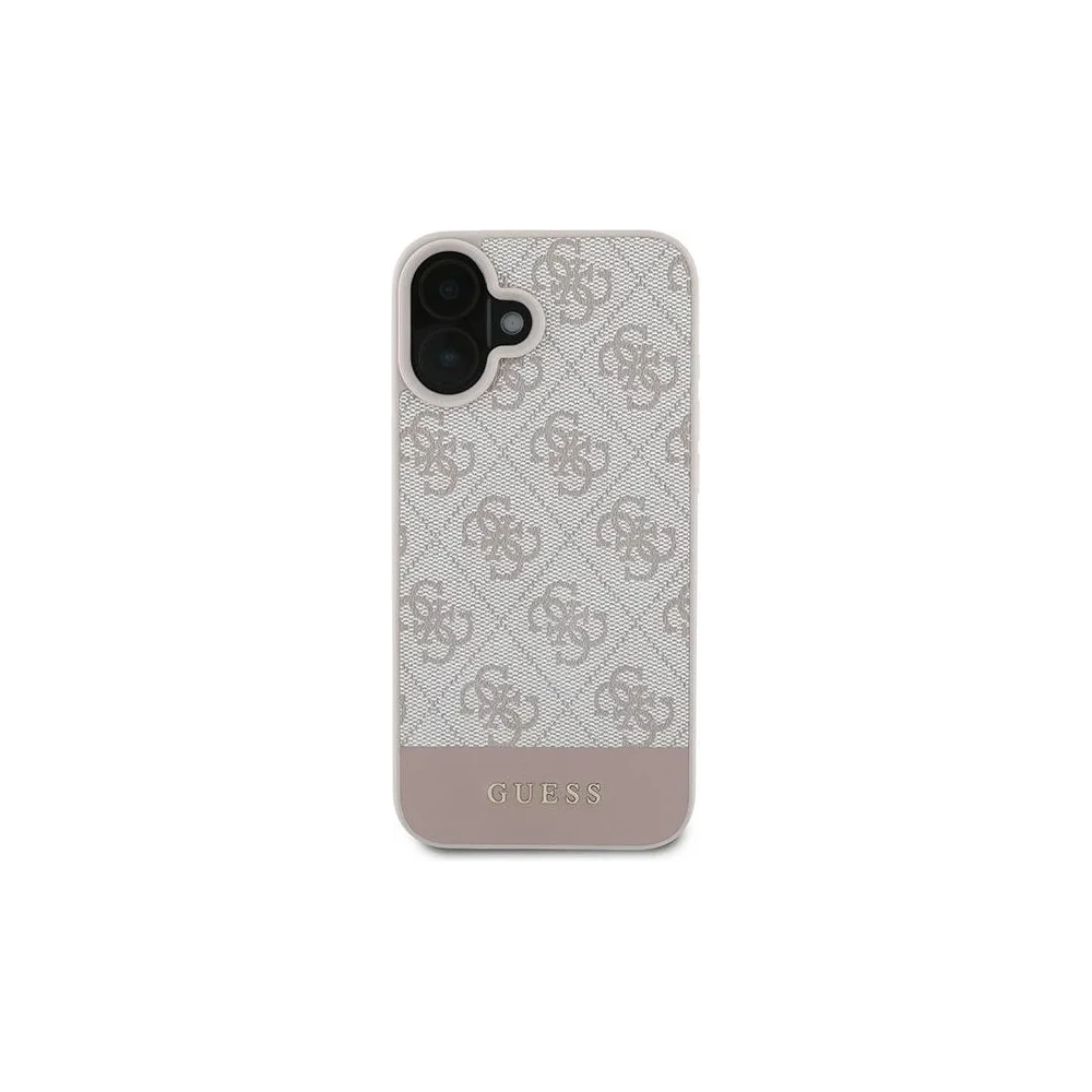 Hurtownia GSM - Eset Guess GUHCP16MG4GLPI Apple iPhone 16 Plus kemény tok 4G Alsó csík rózsaszín - GUE3506 - {ean13} - Hurt