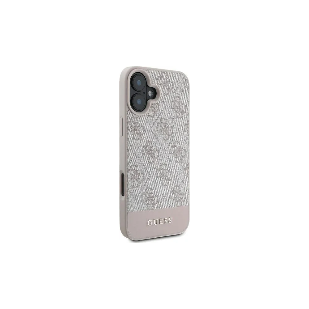 Hurtownia GSM - Eset Guess GUHCP16MG4GLPI Apple iPhone 16 Plus kemény tok 4G Alsó csík rózsaszín - GUE3506 - {ean13} - Hurt