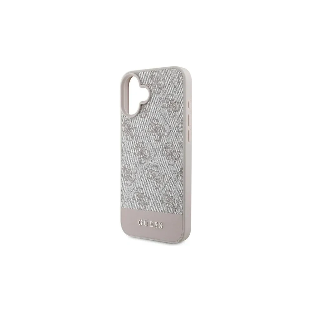 Hurtownia GSM - Eset Guess GUHCP16MG4GLPI Apple iPhone 16 Plus kemény tok 4G Alsó csík rózsaszín - GUE3506 - {ean13} - Hurt