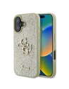 Etui Guess GUHCP16MHG4SGD Apple iPhone 16 Plus hardcase Fixed Glitter Big 4G arany - iPhone 16 Plus - Guess
