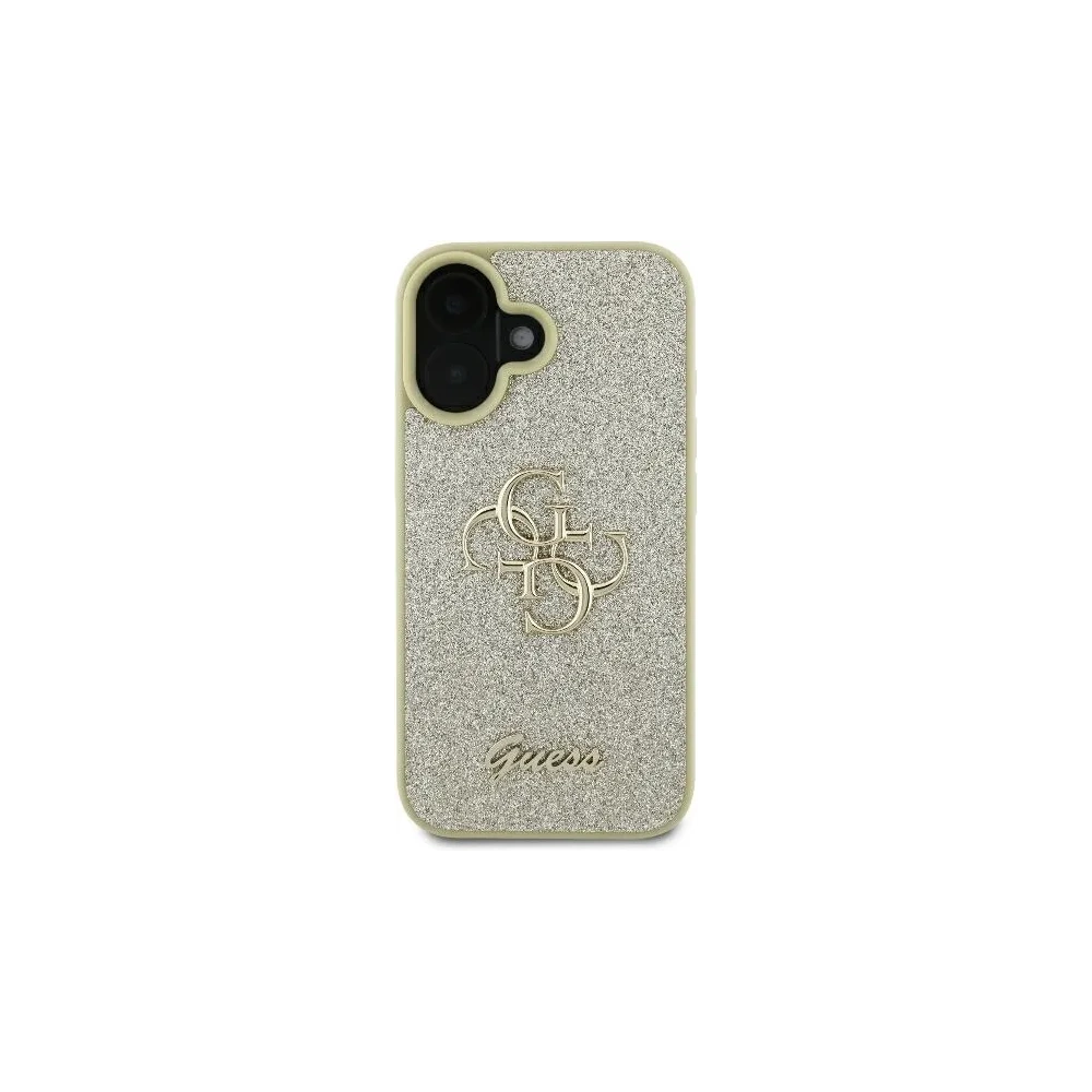 Hurtownia GSM - Etui Guess GUHCP16MHG4SGD Apple iPhone 16 Plus hardcase Fixed Glitter Big 4G złoty - GUE3507 - {ean13} - Hurt