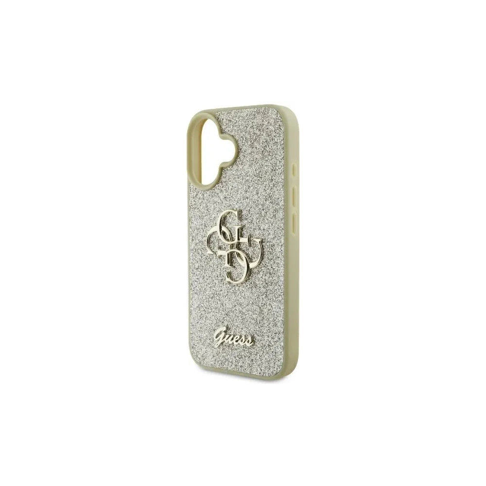 Hurtownia GSM - Eset Guess GUHCP16MHG4SGD Apple iPhone 16 Plus kemény tok Rögzített Csillám Nagy 4G arany - GUE3507 - {ean13} - Hurt