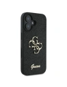 Hurtownia GSM - Eset Guess GUHCP16MHG4SGK Apple iPhone 16 Plus kemény tok Rögzített Csillogás Nagy 4G fekete - GUE3508 - {ean13} - Hurt
