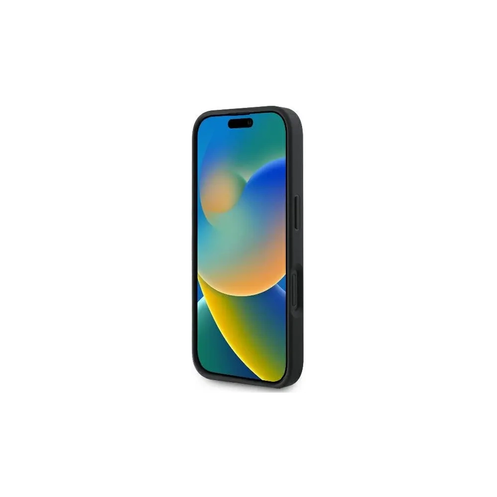 Hurtownia GSM - Eset Guess GUHCP16MHG4SGK Apple iPhone 16 Plus kemény tok Rögzített Csillogás Nagy 4G fekete - GUE3508 - {ean13} - Hurt